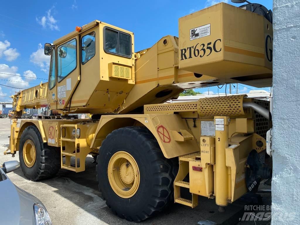 Grove RT 635 C Røff terreng kraner