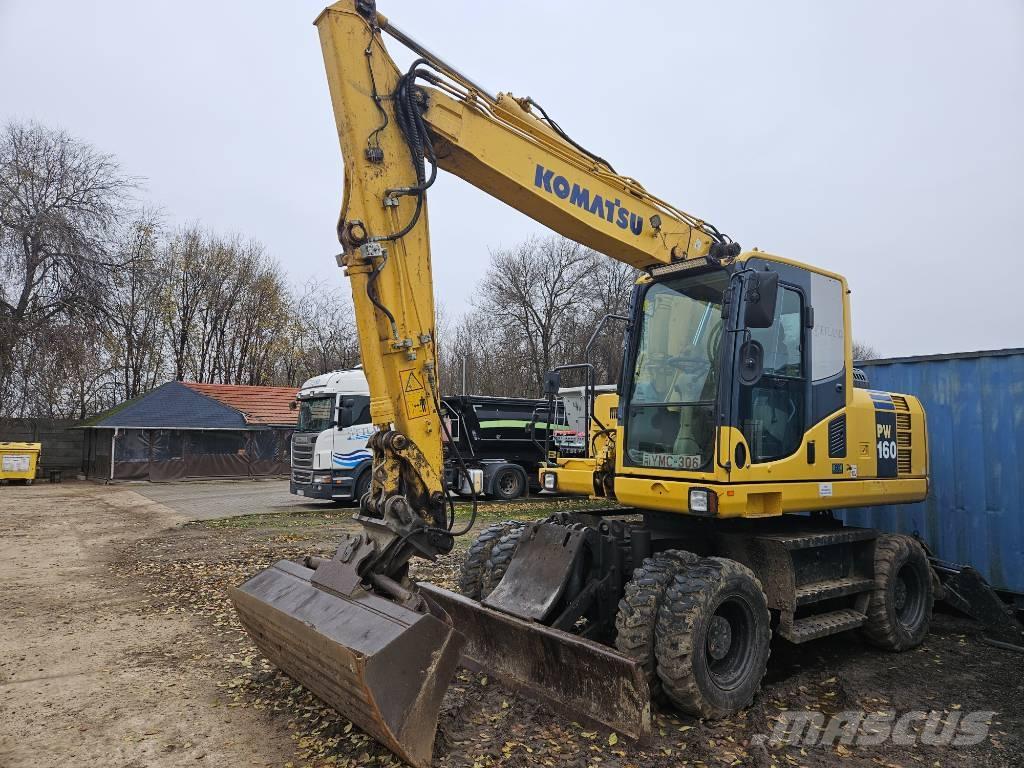 Komatsu PW 160-8 Hjulgravere