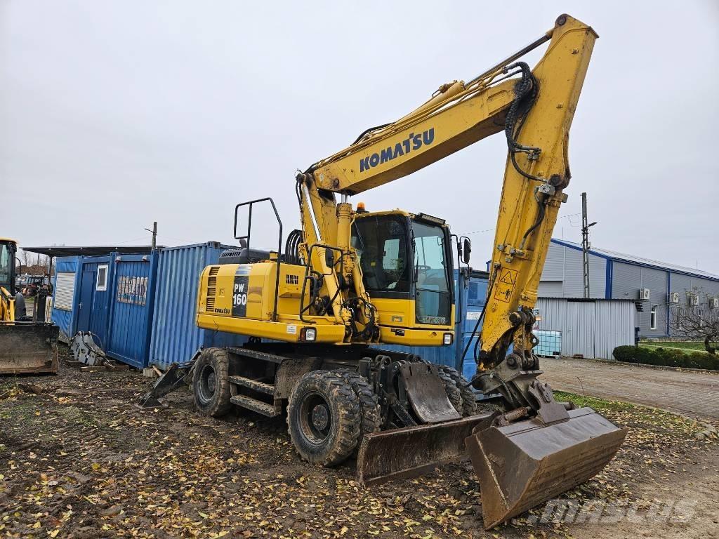 Komatsu PW 160-8 Hjulgravere