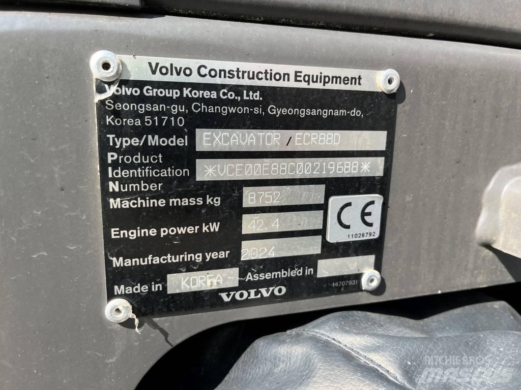 Volvo ECR88D Midigravere 7 - 12t