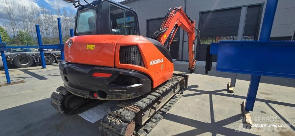 Kubota KX 080-4 CX Midigravere 7 - 12t