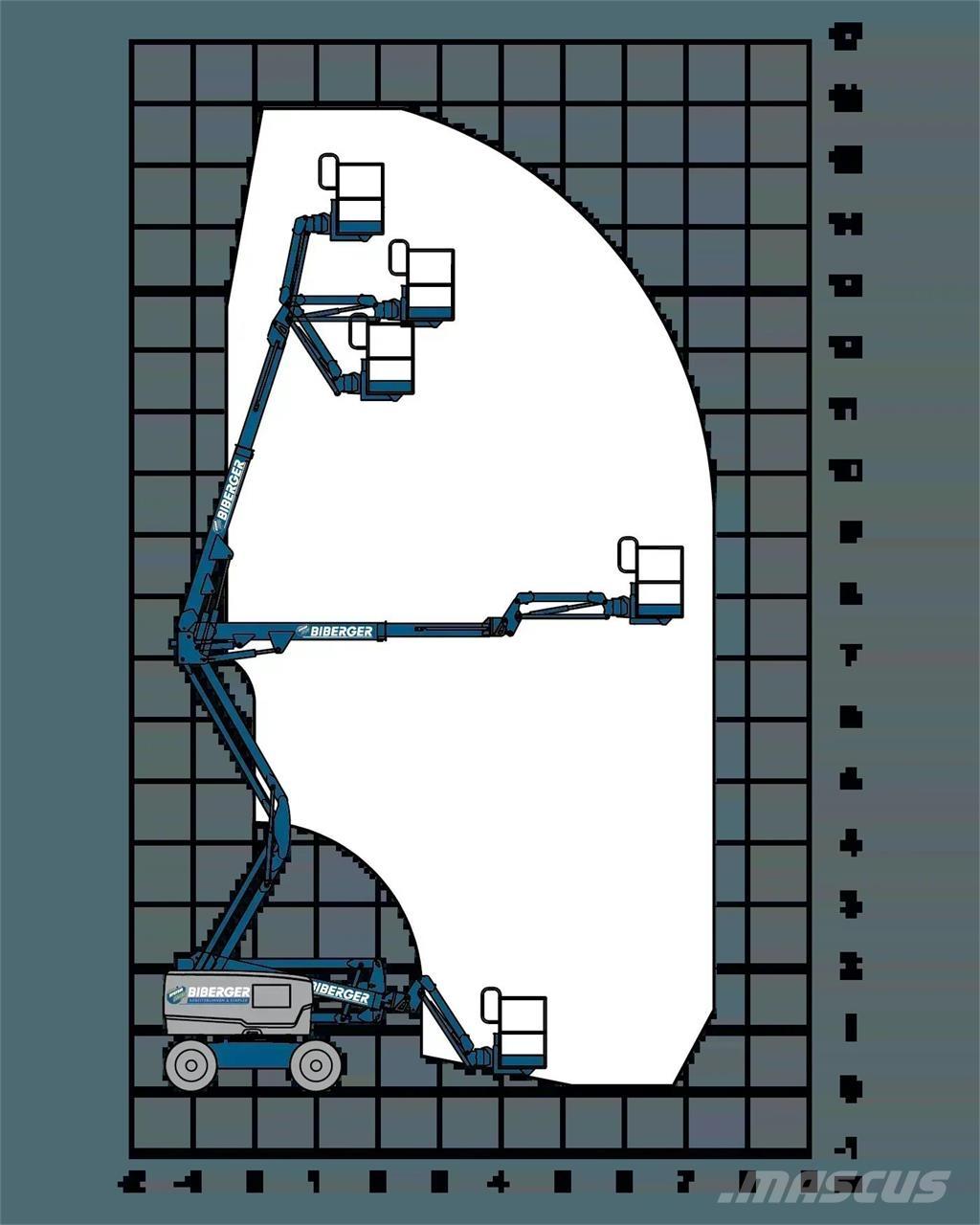 JLG E450AJ Leddede bomlifter