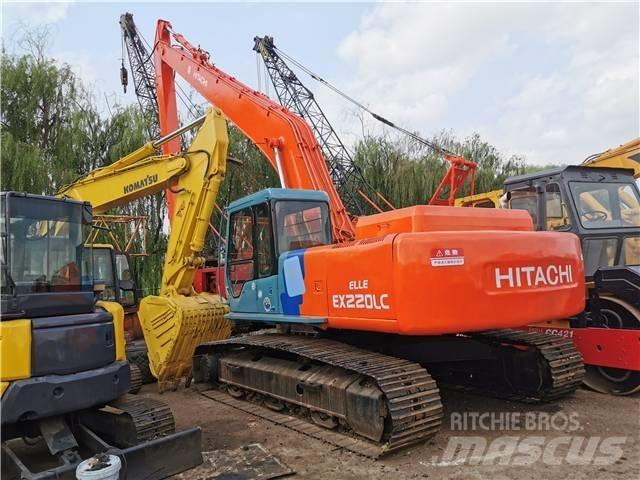 Hitachi EX220LC Beltegraver