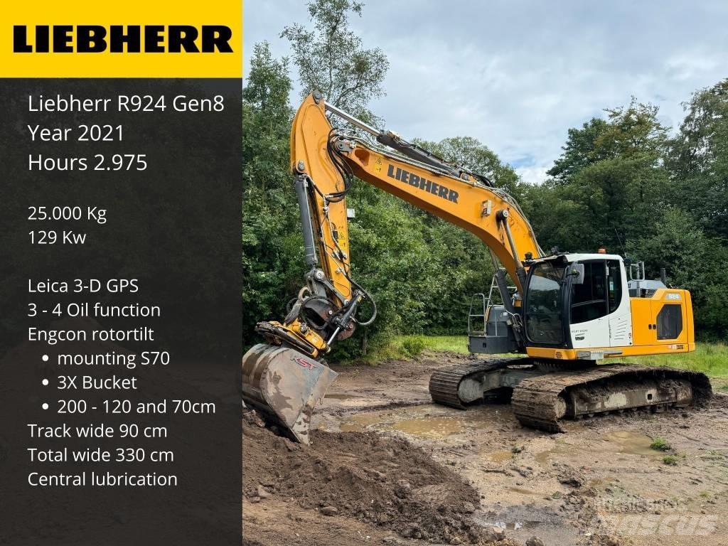 Liebherr R 924 Beltegraver