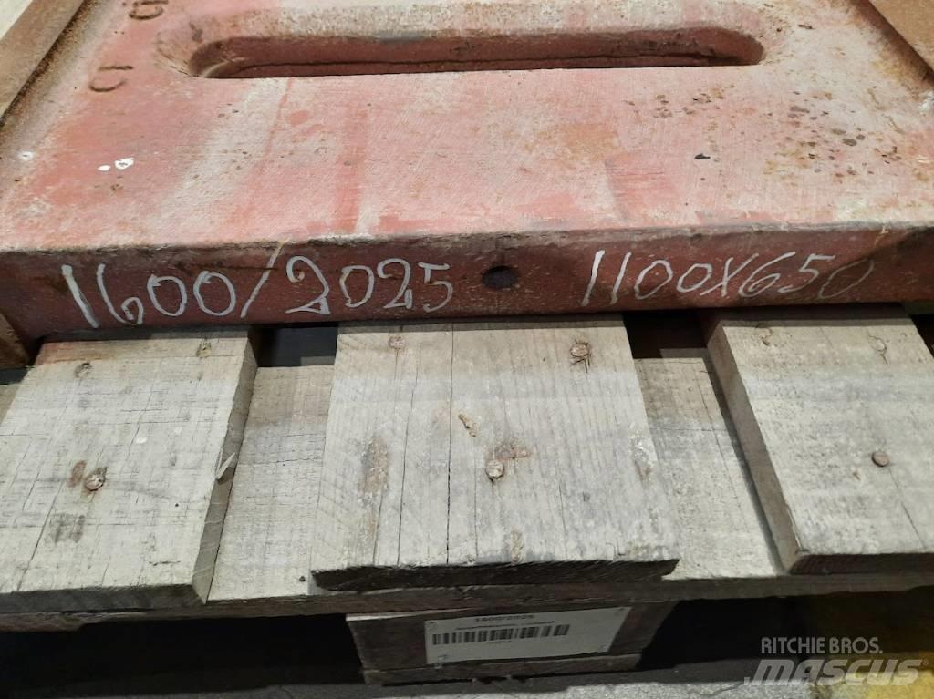 Pegson 1100x650 Knusere