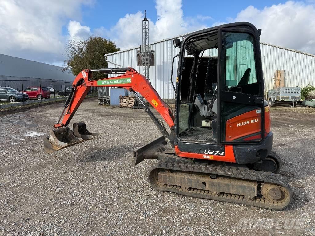 Kubota U 27-4 Minigravere <7t
