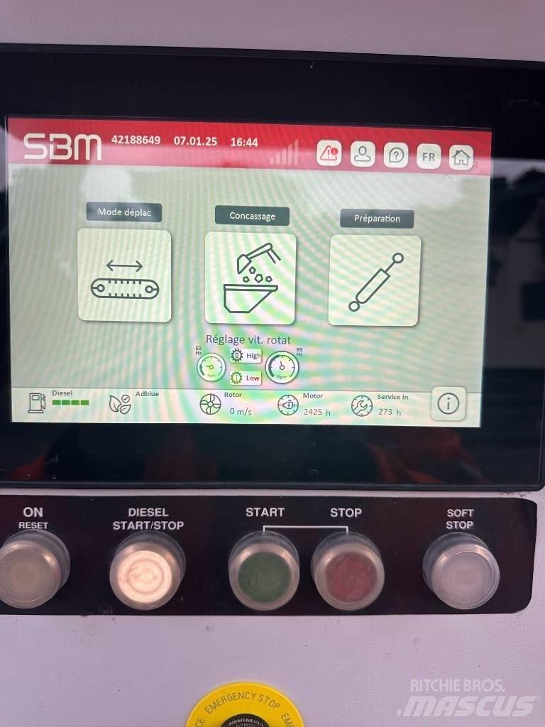 SBM Remax 400 Mobile knuseverk