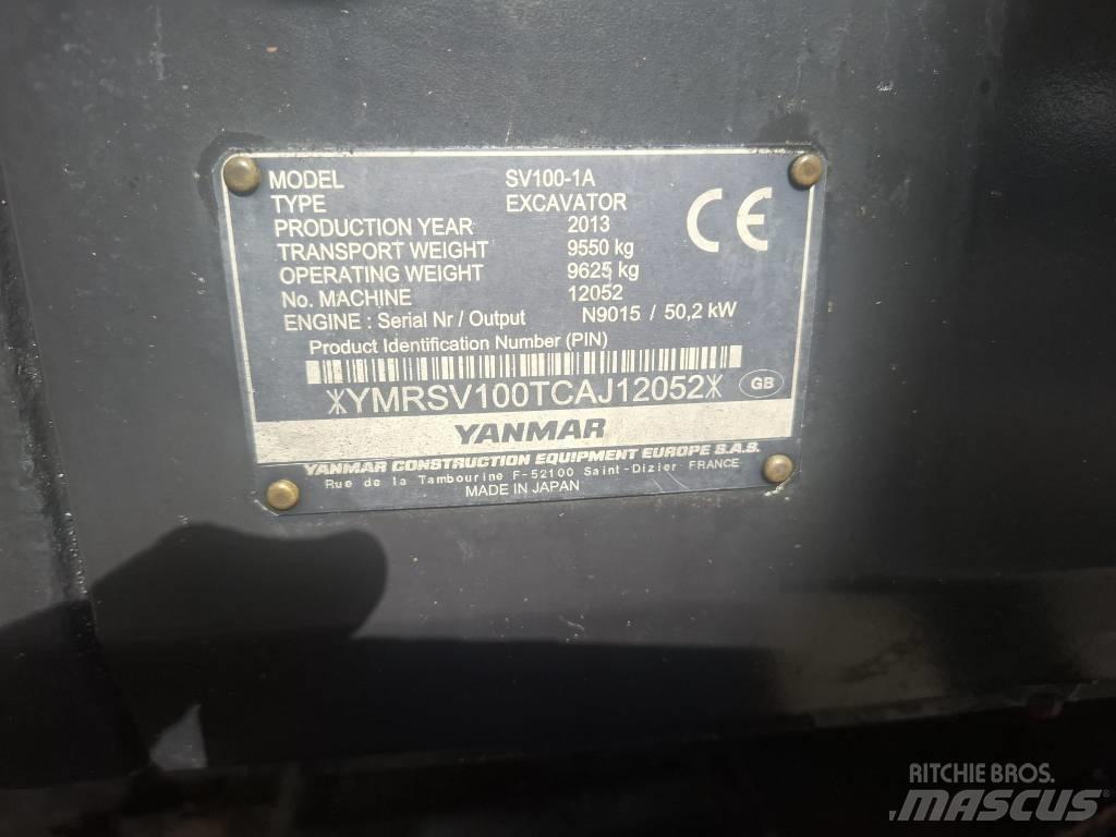 Yanmar SV 100-1A Midigravere 7 - 12t