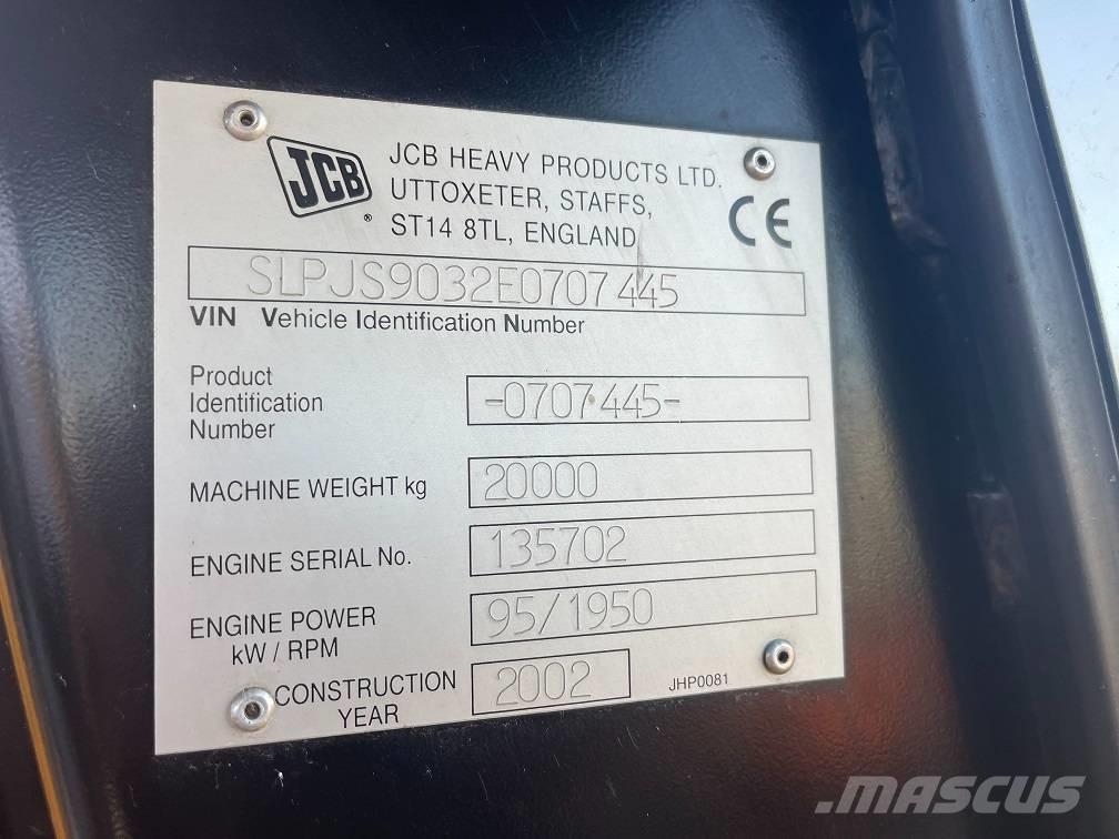 JCB JS 200 Beltegraver