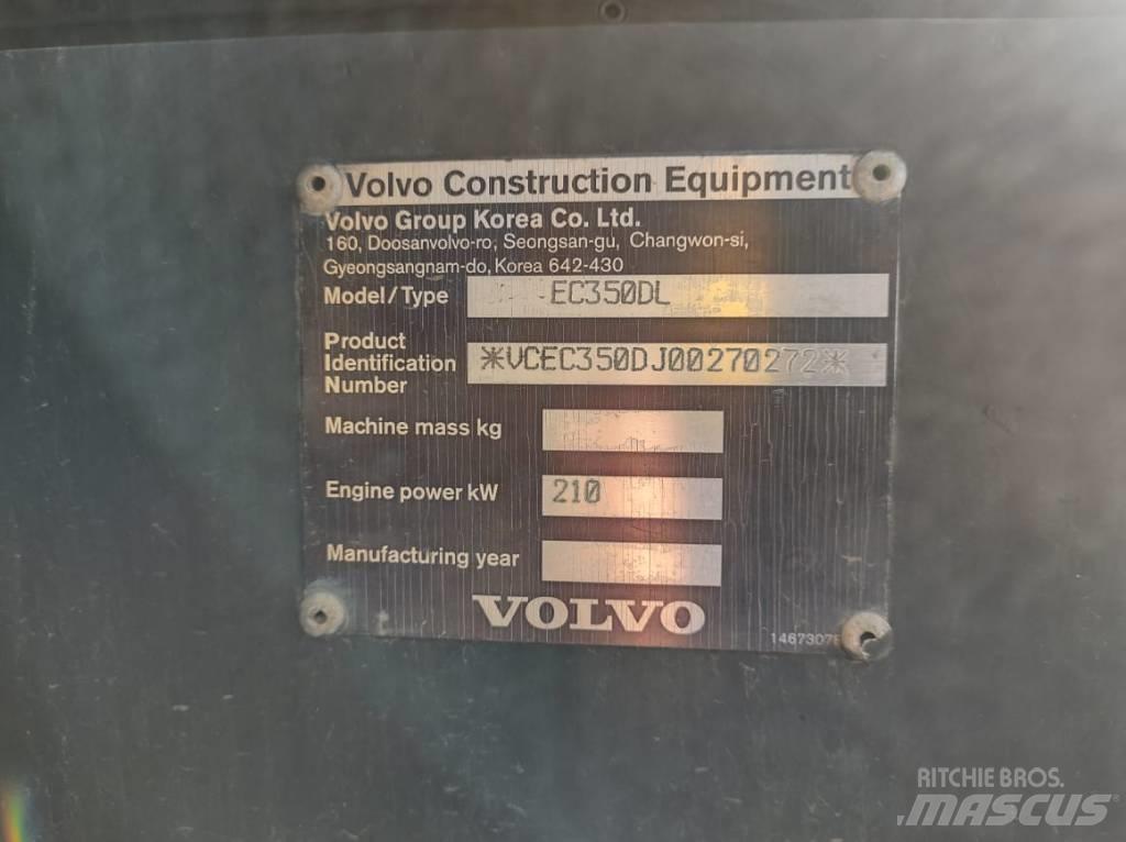 Volvo EC350DL Beltegraver