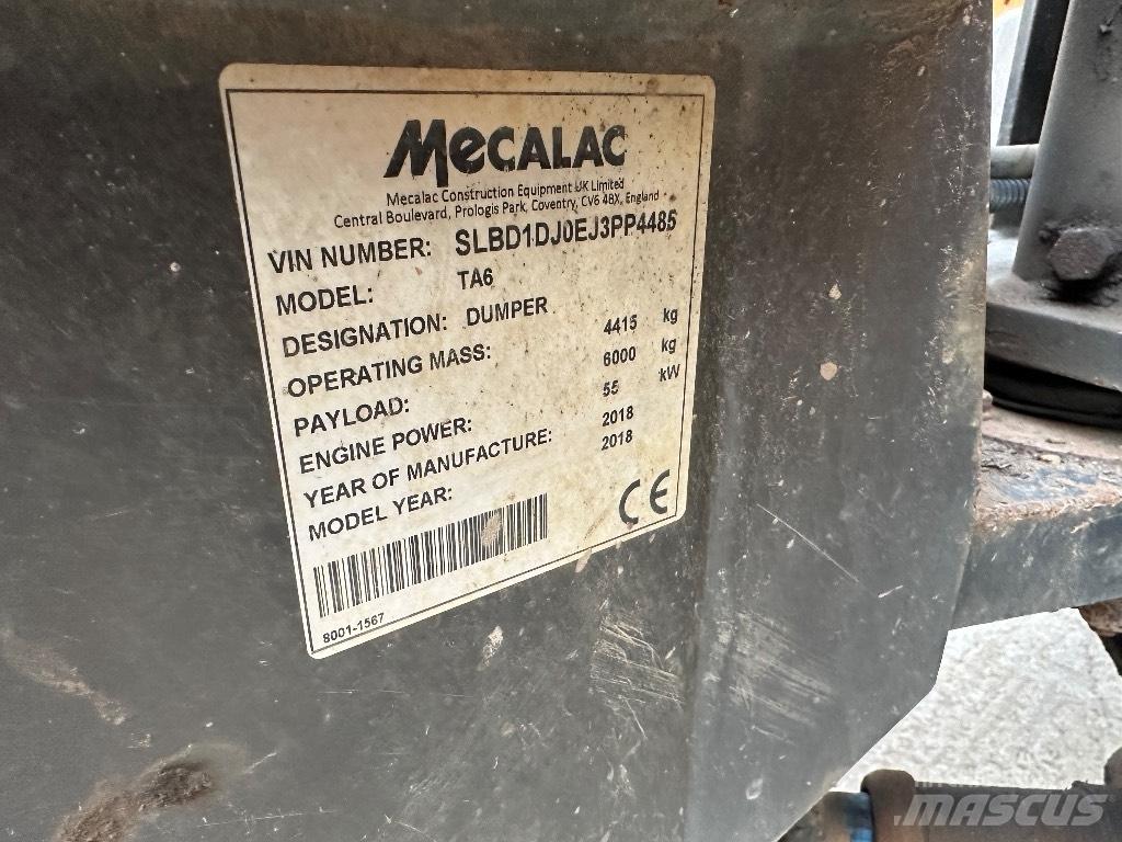 Mecalac TA 6 Mini dumpere