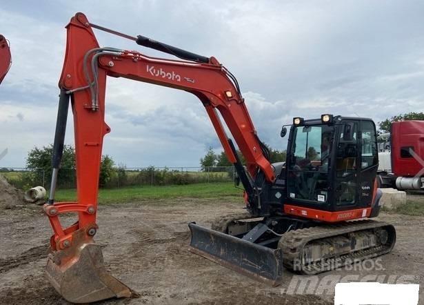 Kubota KX080-4S2 Beltegraver
