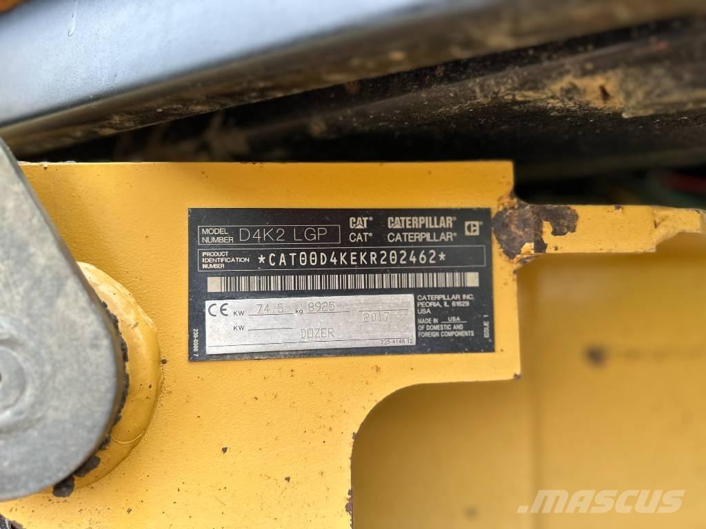 CAT D 4 K 2 LGP Dozere Beltegående