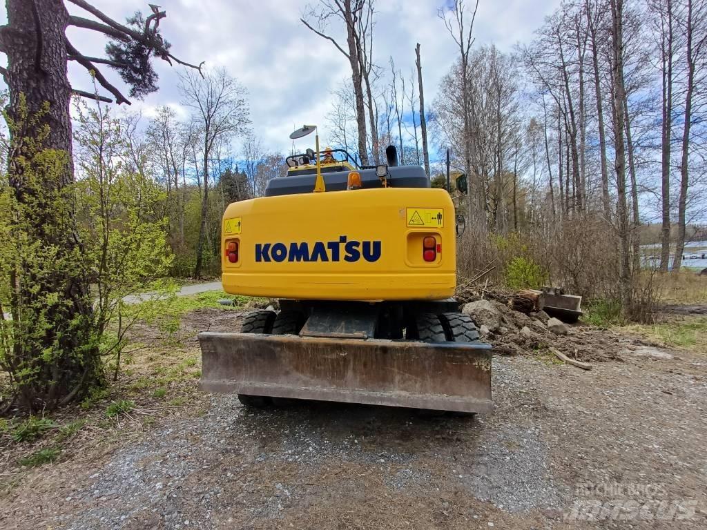 Komatsu PW 160-7E0 Hjulgravere
