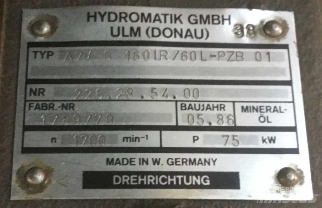 Hydromatik A7V0160LR Hydraulikk