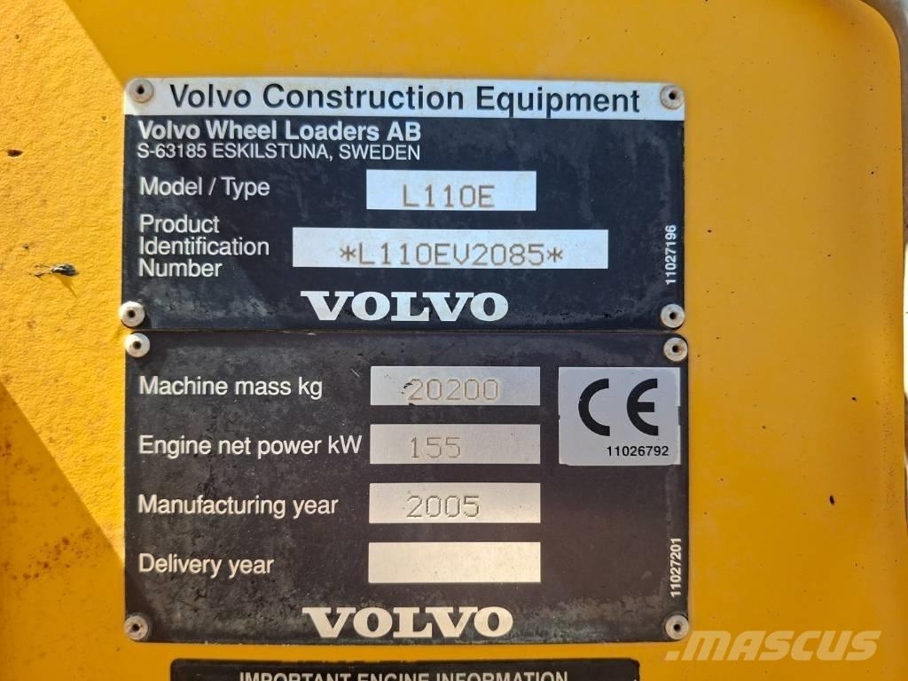 Volvo L 110 E Hjullastere