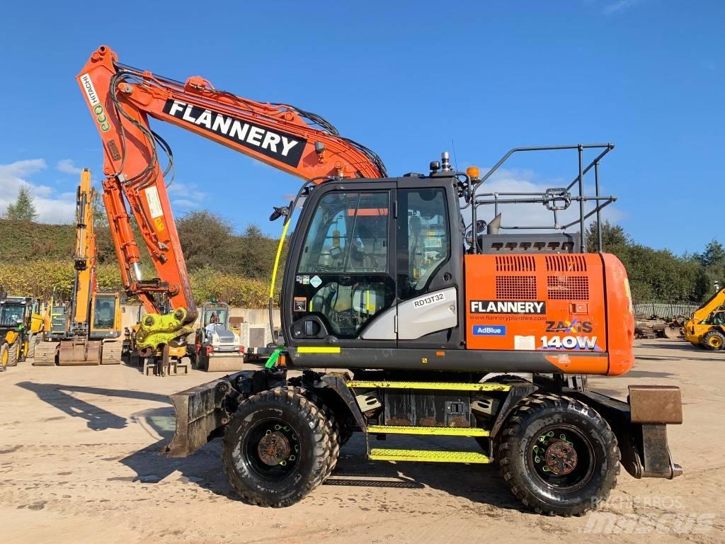 Hitachi ZX 140 W Hjulgravere