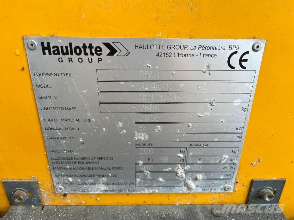 Haulotte Star 10 Personløftere