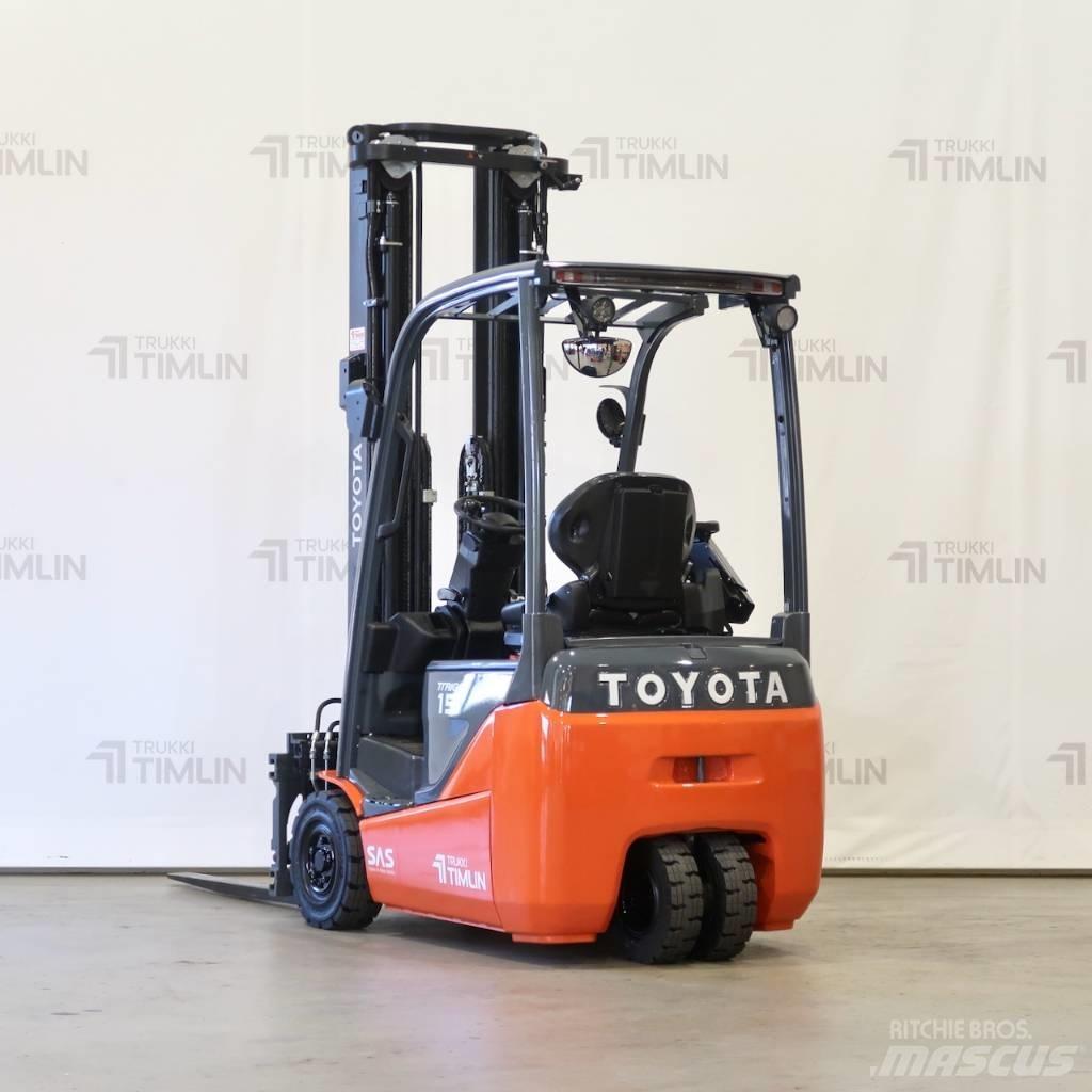 Toyota 8FBE15T Elektriske trucker