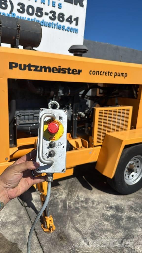 Putzmeister BSA-100D Betongpumpe biler