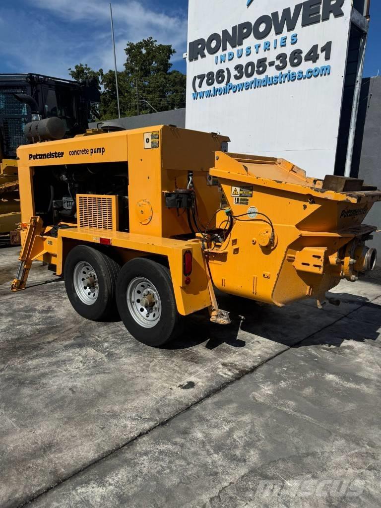 Putzmeister BSA-100D Betongpumpe biler