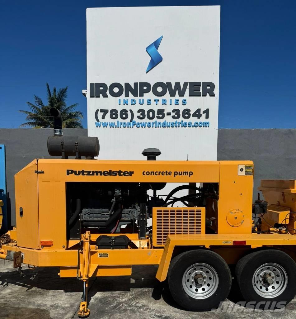 Putzmeister BSA-100D Betongpumpe biler