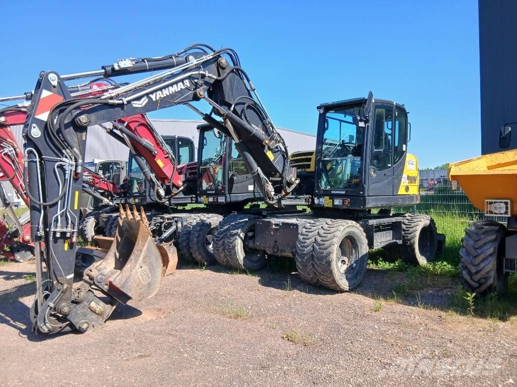 Yanmar B 110 W Hjulgravere