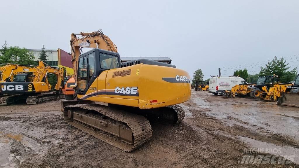 CASE CX 240 B Beltegraver