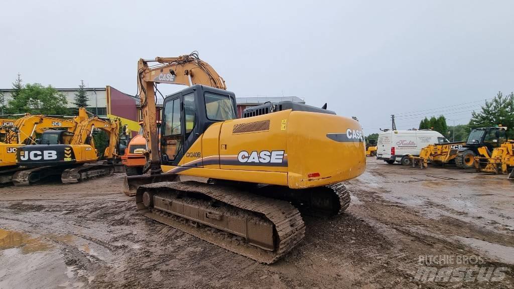 CASE CX 240 B Beltegraver