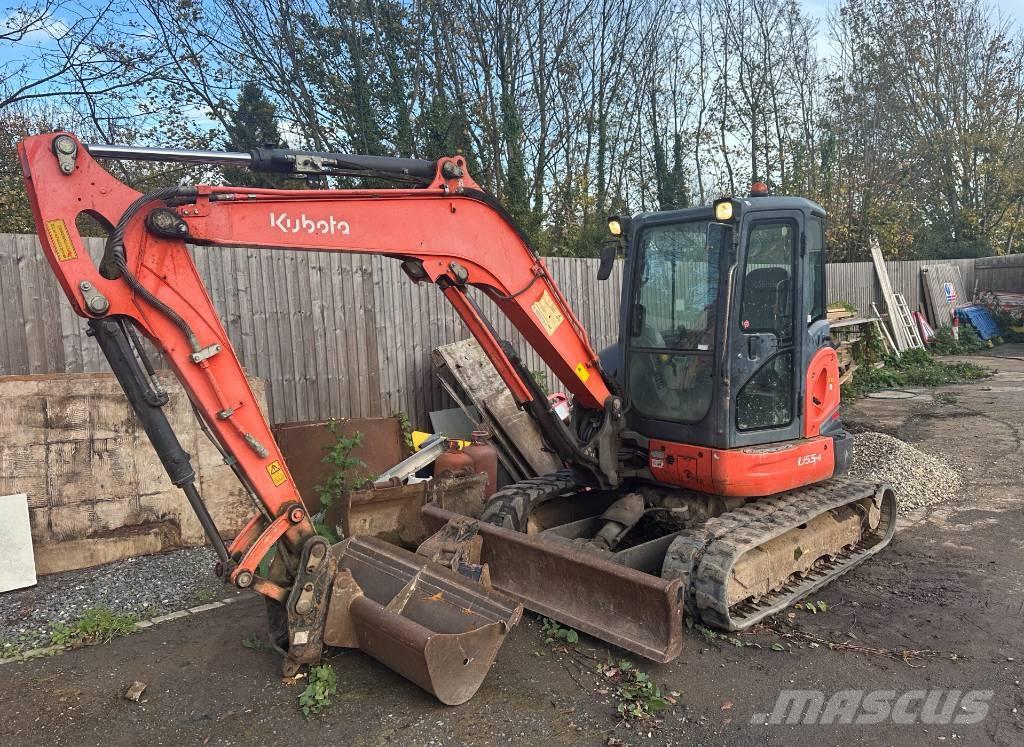 Kubota U 55-4 Minigravere <7t