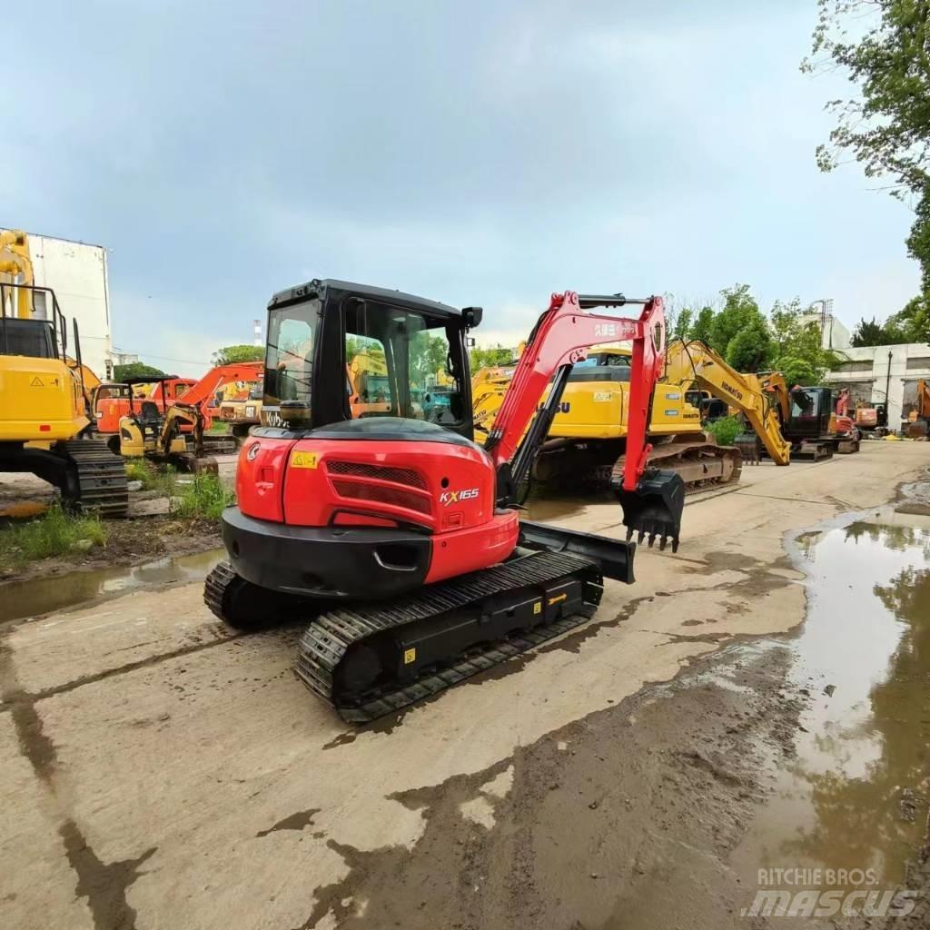 Kubota KX165 Beltegraver