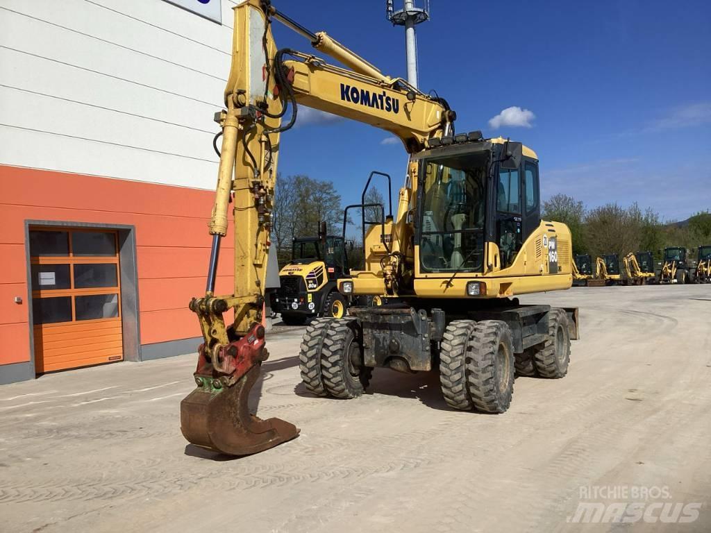 Komatsu PW 160-7E0 Hjulgravere