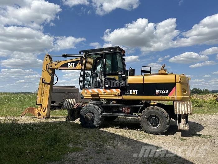 CAT M322D VAH Hjulgravere