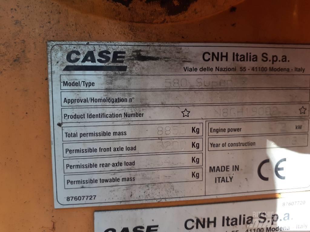 CASE 580 SUPER R Traktorgravere