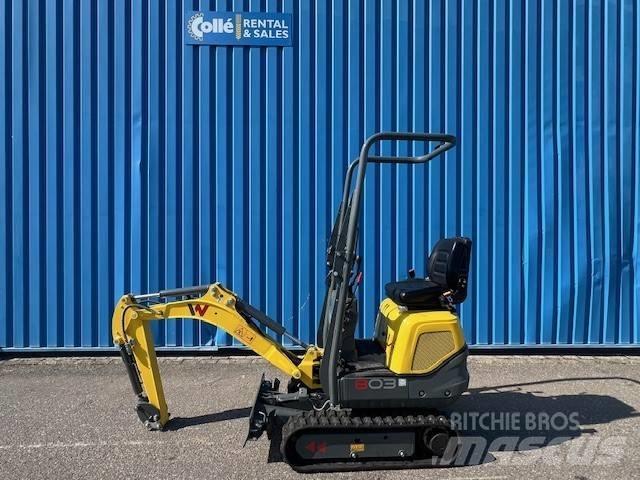 Wacker Neuson 803 Minigravere <7t