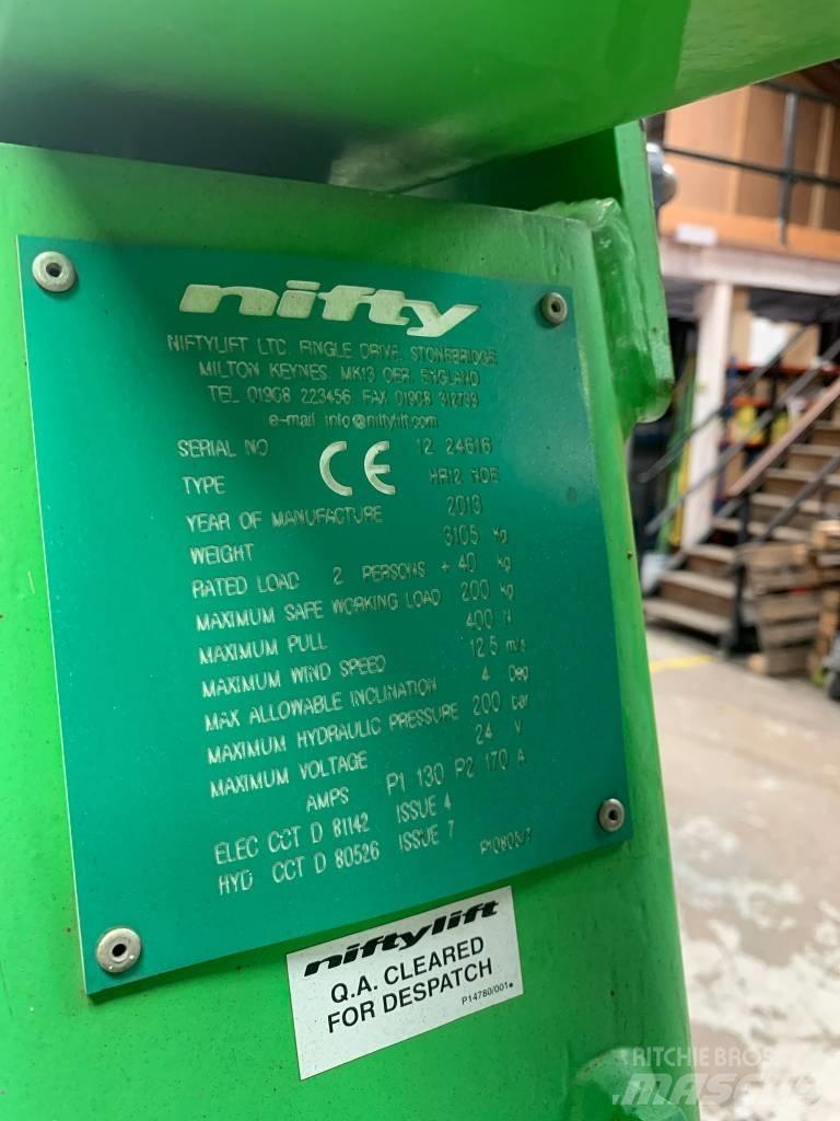 Niftylift HR12NDE Leddede bomlifter