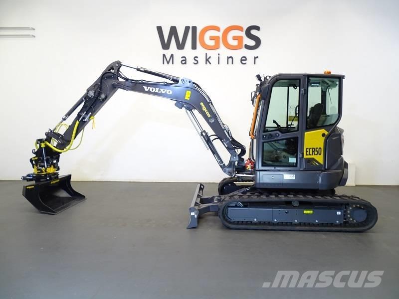 Volvo ECR50F Minigravere <7t