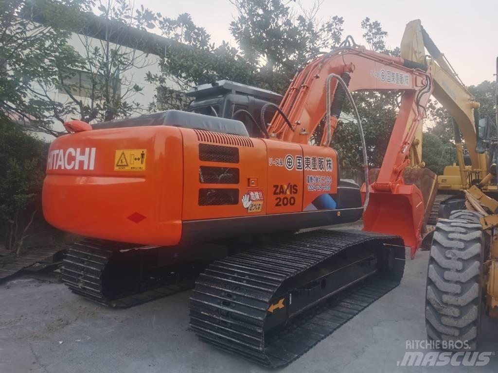 Hitachi ZX 200 Beltegraver