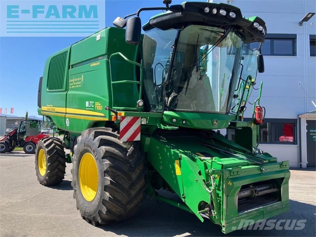 John Deere T550 HM Skurtreskere