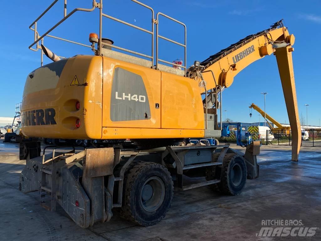 Liebherr LH40M Gravemaskiner for avfallshåndtering