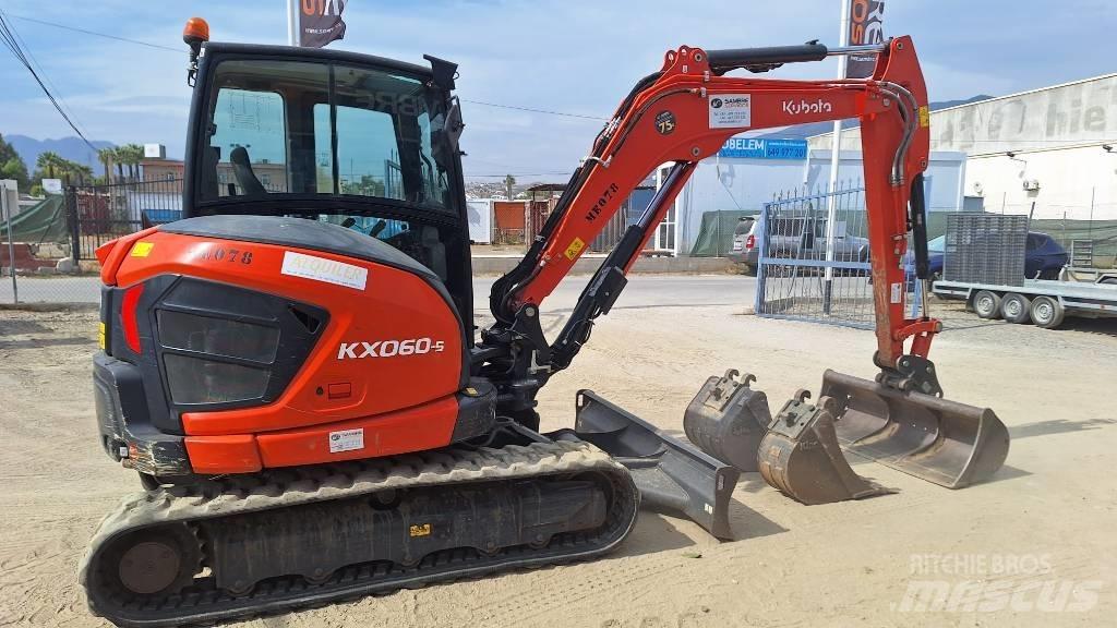 Kubota KX 060-5 Minigravere <7t