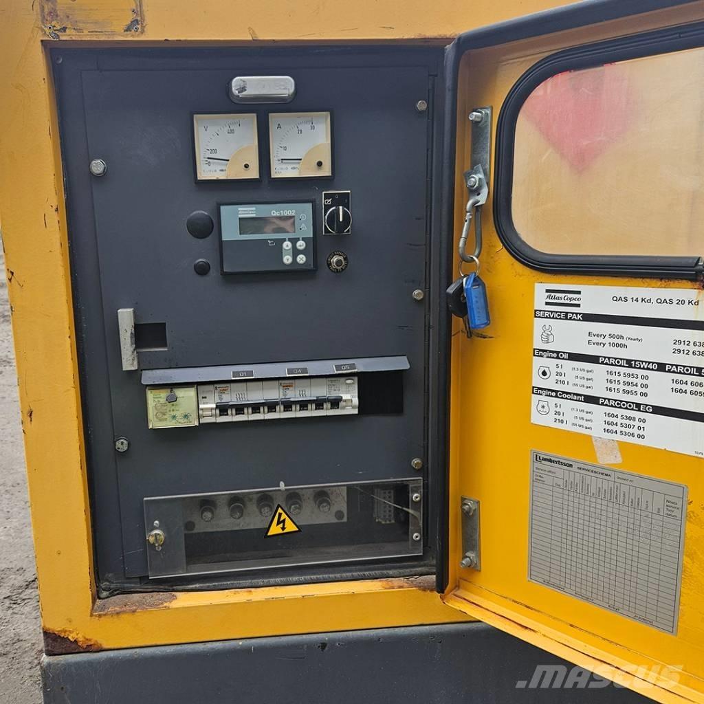Atlas Copco QAS 20 Diesel Generatorer