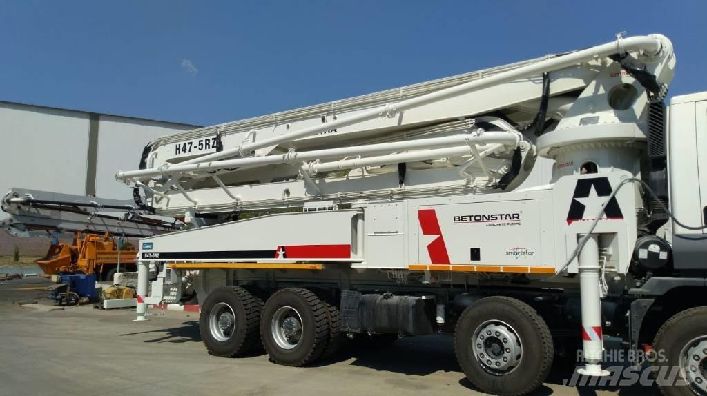 Betonstar 47M-5RZ Betongpumpe biler