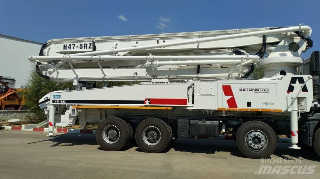 Betonstar 47M-5RZ Betongpumpe biler