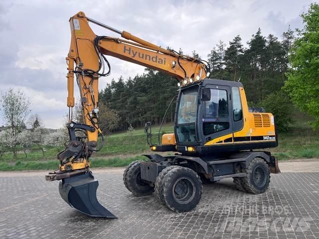 Hyundai Robex 140 W Hjulgravere