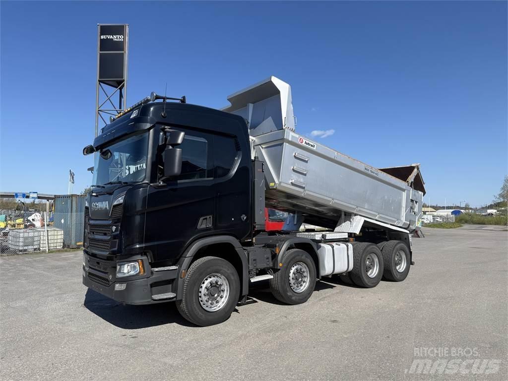 Scania R580 8X4 Tippbil