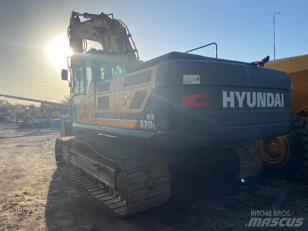 Hyundai HX330L Beltegraver