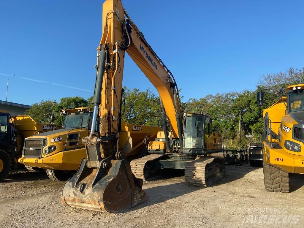 Hyundai HX330L Beltegraver