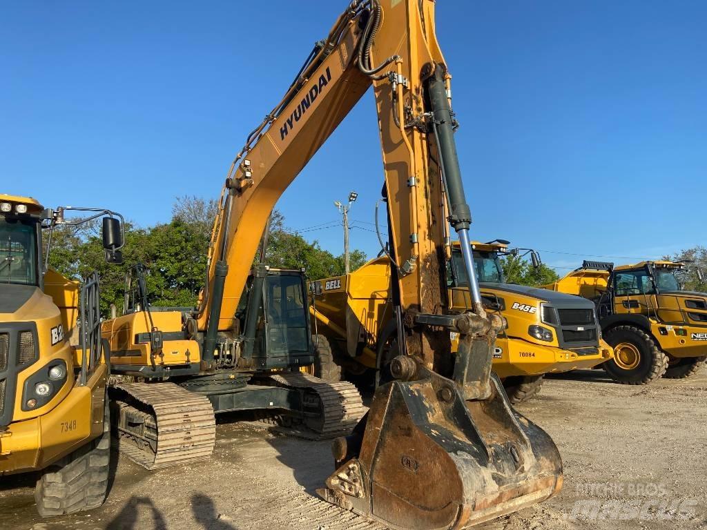 Hyundai HX330L Beltegraver