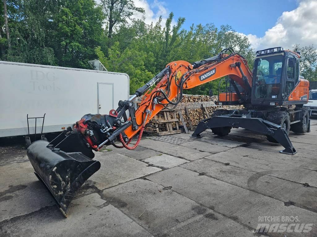 Doosan DX 160 W Hjulgravere